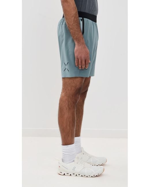 TEN THOUSAND Blue Interval Lined Shorts 7 for men