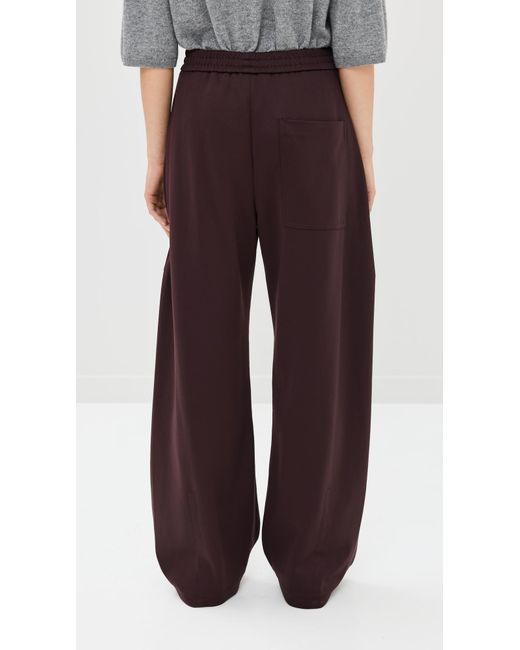 Tibi Black Active Knit Winslow Pants