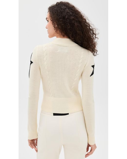 Perfect Moment Natural Cable Under Layer Sweater