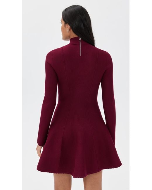 fleur du mal long sleeve corset dress Knit Long Sleeve Corset Dress