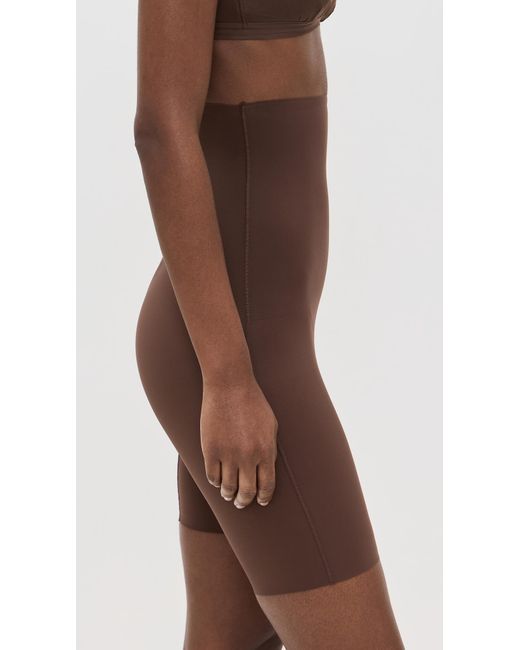 Commando Brown Zone Smoothing High Waisted Shorts