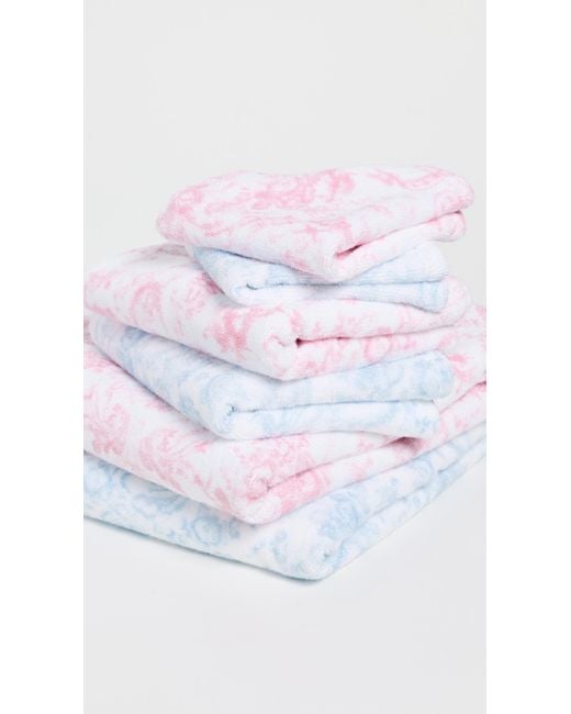 LoveShackFancy White Hand Towel