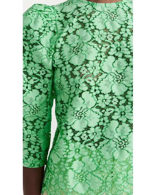 Stella Nova Green Lace Blouse