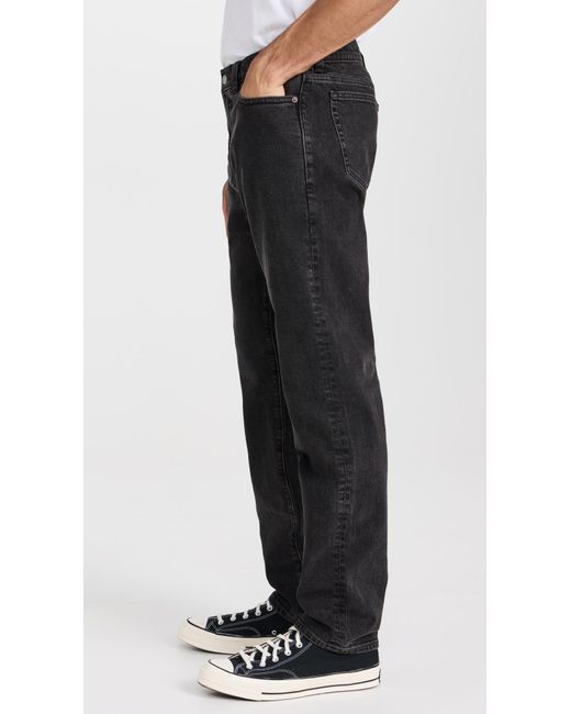 Madewell Black 1991 Straight Jeans for men