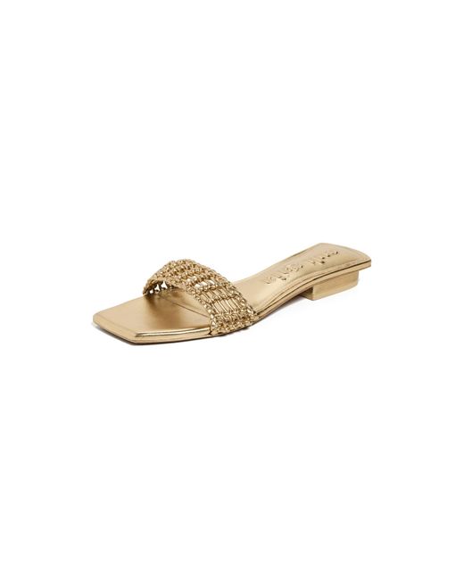 Cult Gaia Black Maya Sandals