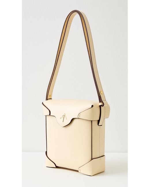 MANU Atelier Natural Mini Pristine Handbag