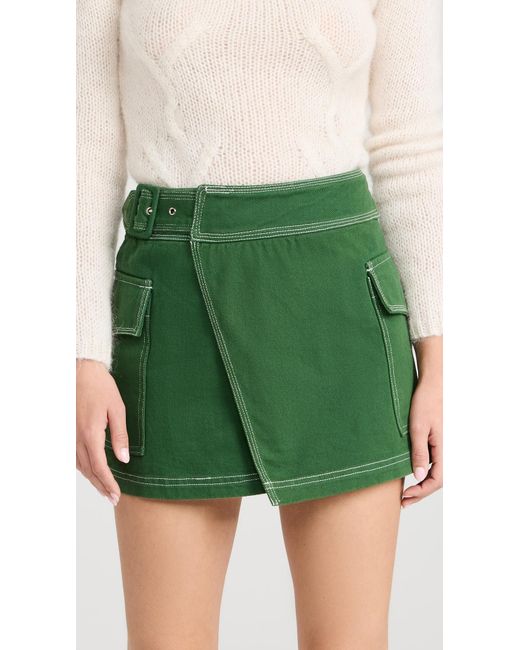 Blank NYC Green Skirt