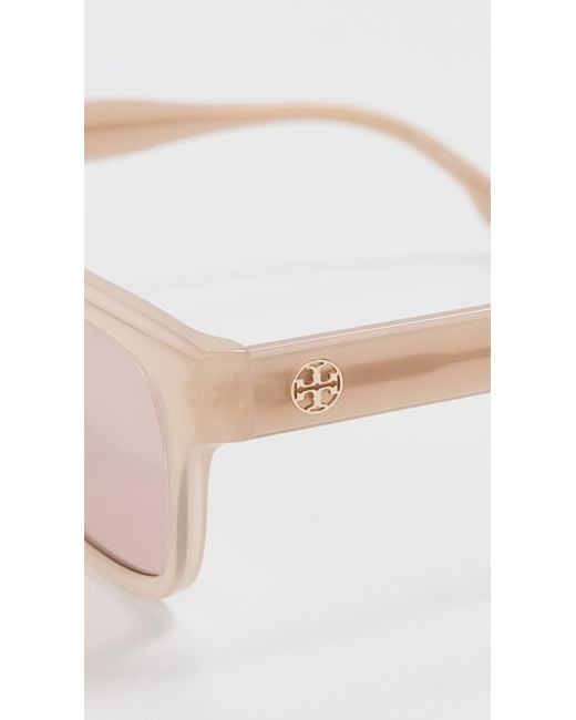 Tory Burch Black Square Sunglasses
