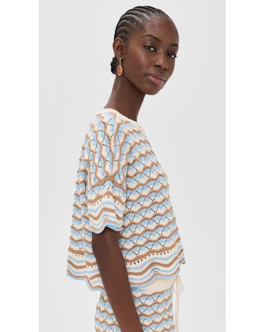 LSPACE Black Sun Chaser Top