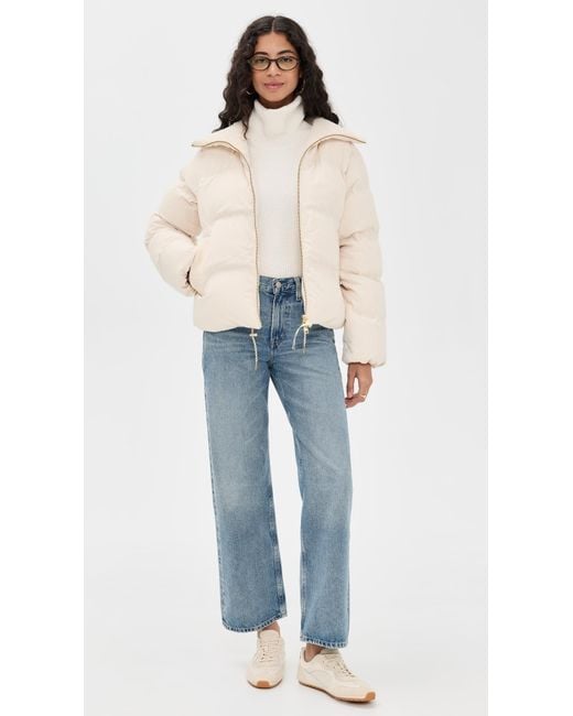 Varley Natural Brackley Cord Puffer Jacket