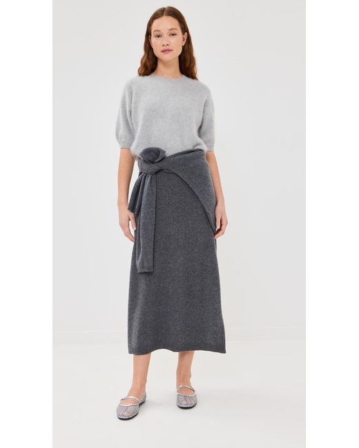 Lisa Yang Gray Juniper Cashmere Sweater