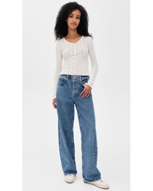 DAZE White Bunny Top
