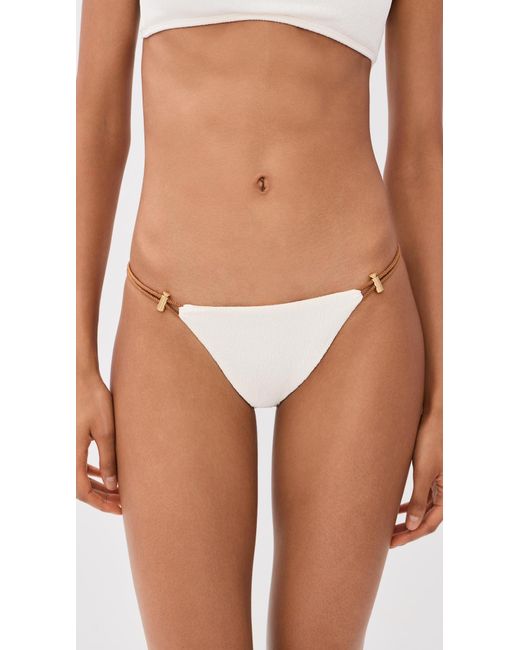 ViX White Pixie Casi Bikini Bottoms