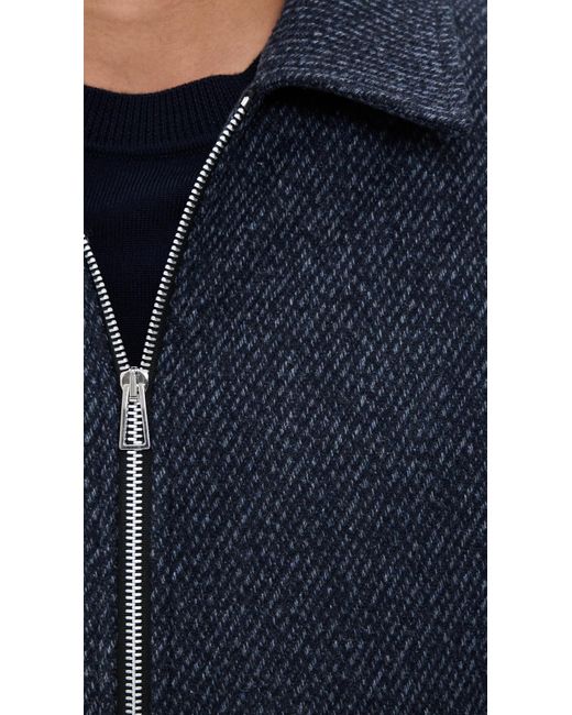 Paul Smith Blue Zip Jacket for men