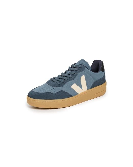 Veja Men's Blue V-90 Sneakers - Main Image