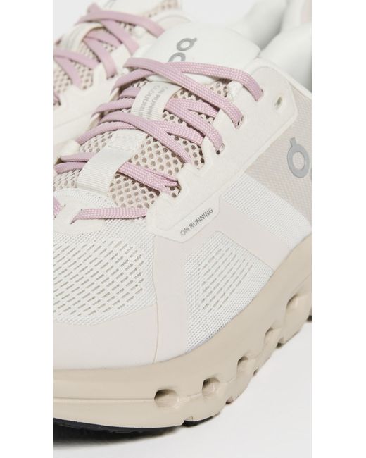 On Shoes White Cloudrunner 2 Sneakers