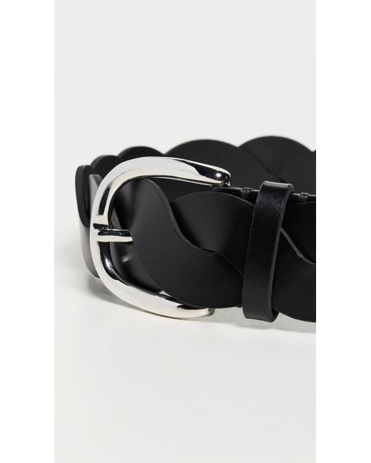 【関税込み】Isabel Marant タン Zigza ベルト Isabel Marant Zigza Belt in Black | Lyst