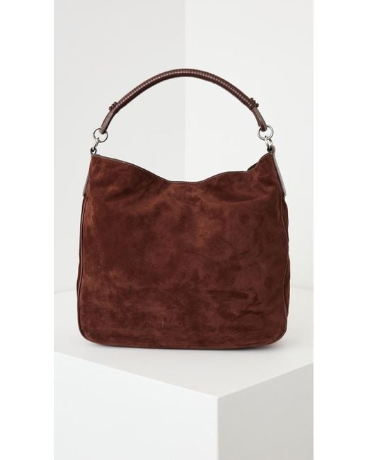 Staud Red Perry Hobo Bag