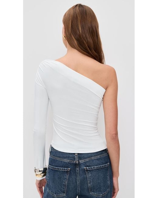 Le Bos White Gianna Top