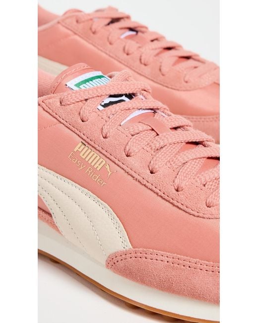 PUMA Pink Easy Rider Vintage Sneakers
