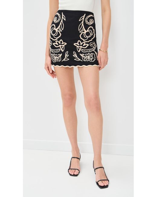 La Ligne Black Sophia Skirt