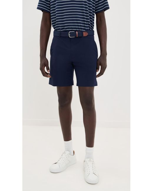 Ralph Lauren Blue On Course Matte Stretch Nylon Shorts 8 for men