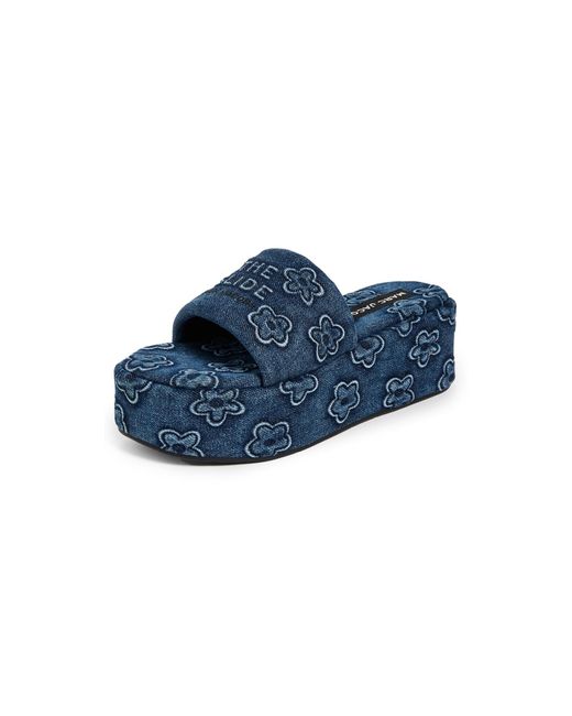 Marc Jacobs Blue The Platform Sandals
