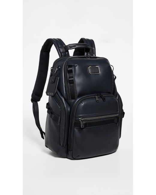 Tumi Black Search Backpack for men