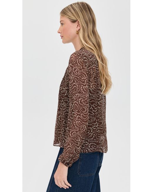 Rag & Bone Brown Amaris Top