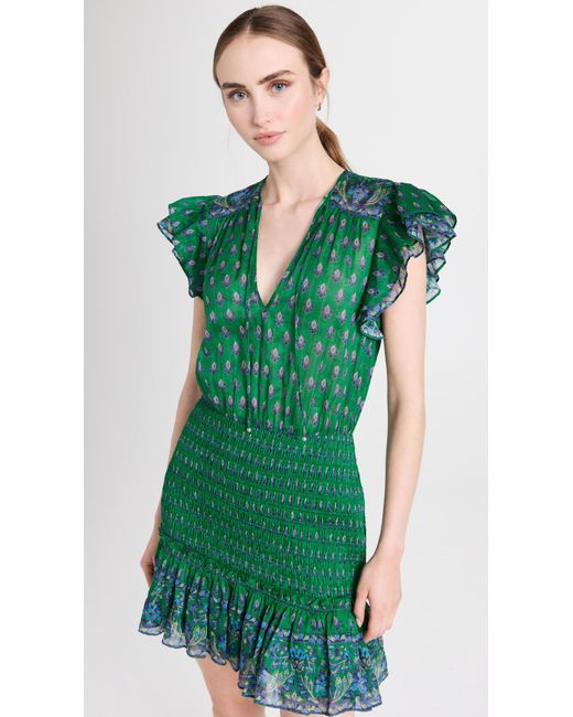 Veronica Beard Brindelle Dress in Green | Lyst