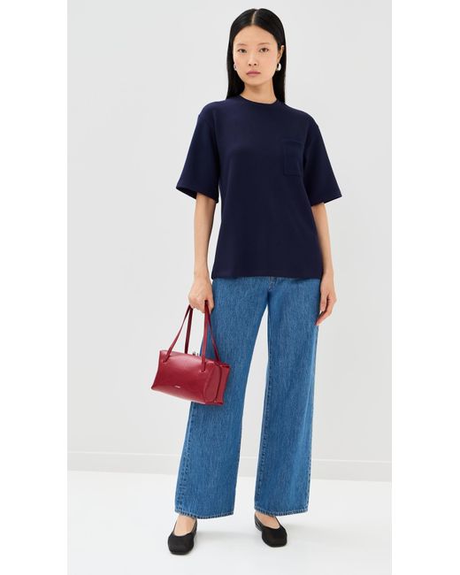 Le Bos Blue Caroline Tee