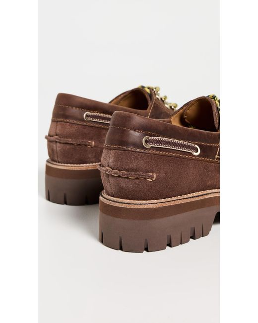 Rag & Bone Brown Cameron Boat Shoes