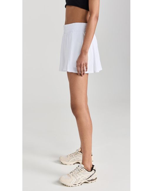 Year Of Ours White Tennis Skort