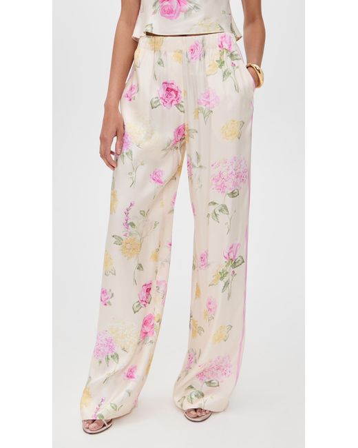 LoveShackFancy Multicolor Helia Pants