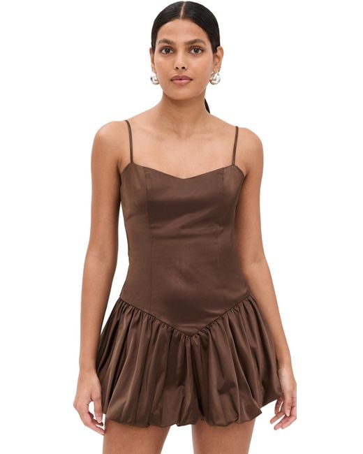 Lioness Women's Brown Dollhouse Mini Dress