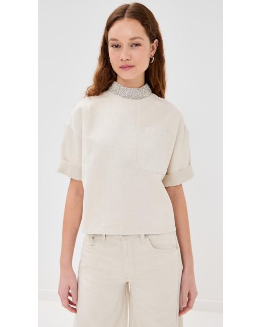 Twp Multicolor Ex Tee With Crystal Collar