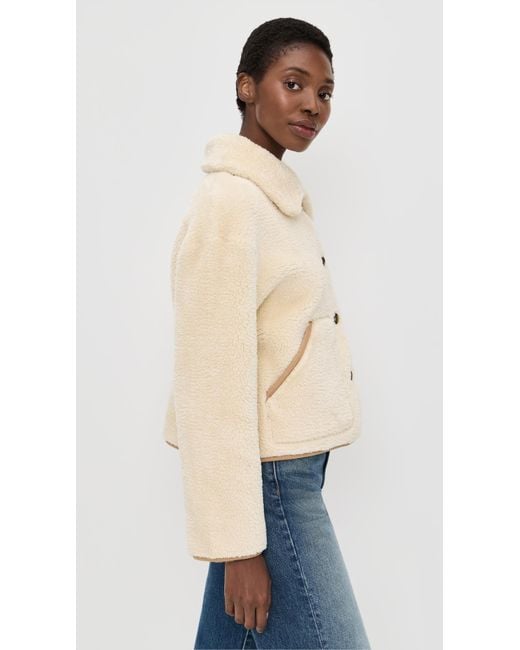 Velvet Blue Amara Sherpa Jacket
