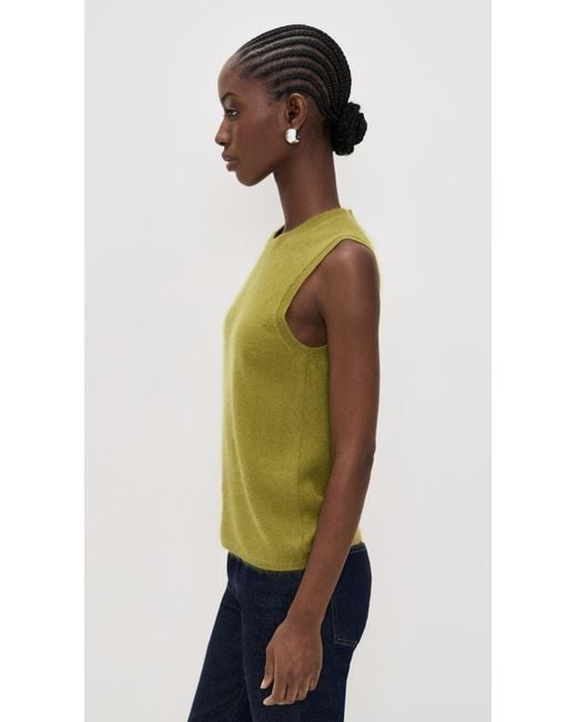 Theory Green Brushed Top