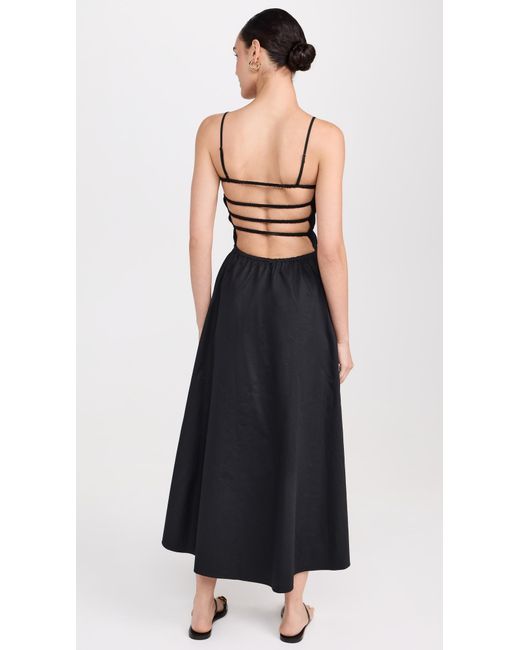 Solid & Striped Black The Delta Dress