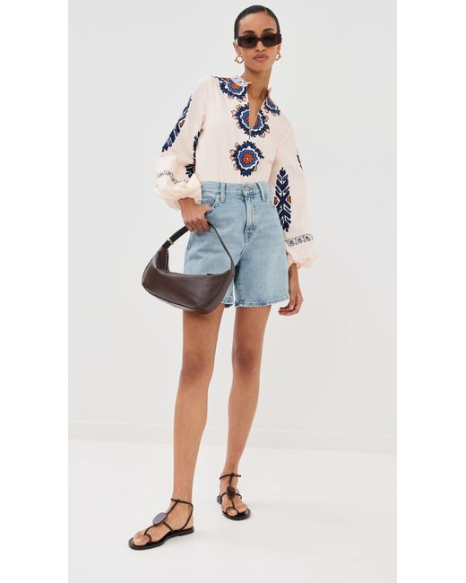 Figue White Davina Top