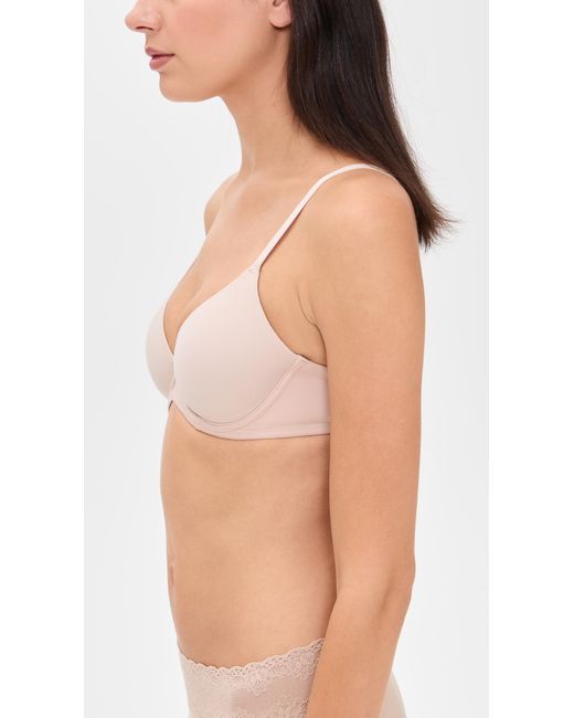 Natori Natural Soft Focus Convertible Demi T-Shirt Bra
