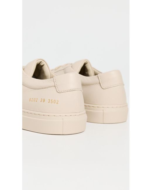 Common Projects Natural Achilles Sneakers
