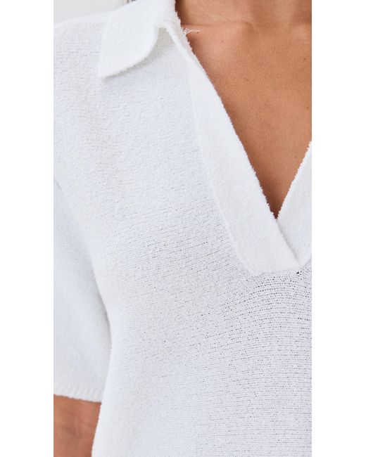 Le Bos White Poolside Polo