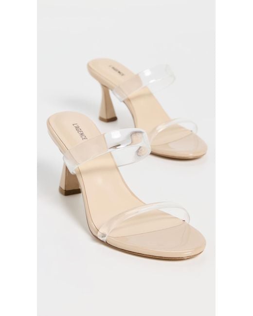 L'Agence Black Idalie Sandals