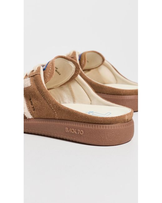 Back 70 White Easter Sneaker Mules