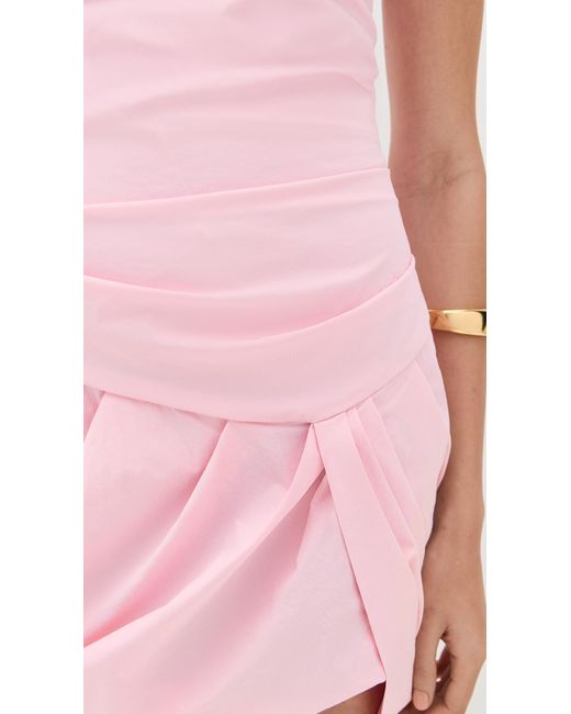 bec and bridge pink mini dress Elin Mini Dress in Orchid Pink