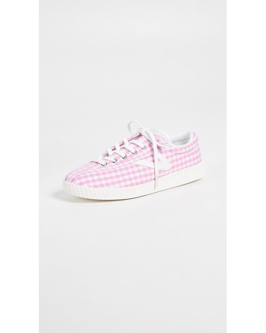 Tretorn gingham sneakers hotsell