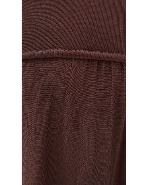 Solid & Striped Purple The Maggie Dress