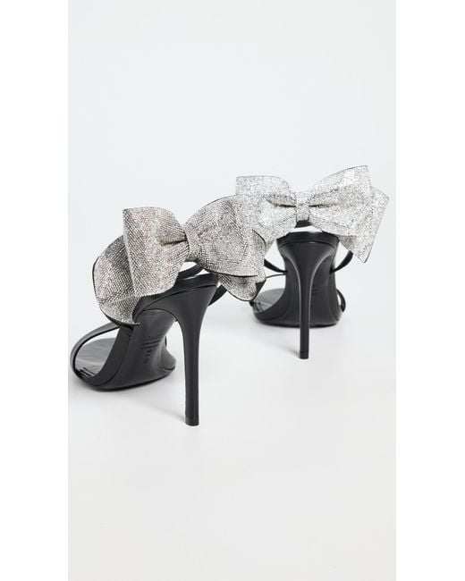 SCHUTZ SHOES Black Lyla Bow Heels