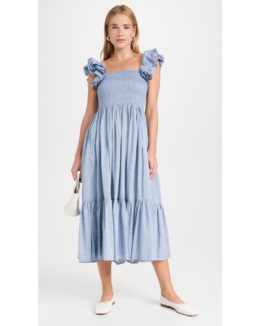 MILLE Blue Olympia Dress